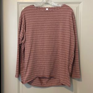 NWOT Lululemon Back in Action Long Sleeve shirt nulu